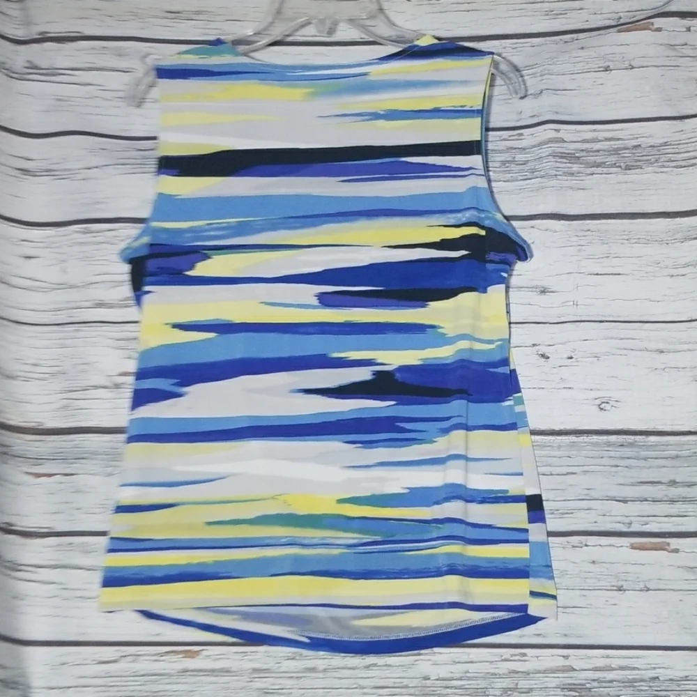 Like new Calvin Klein slouch neck sleeveless top L
